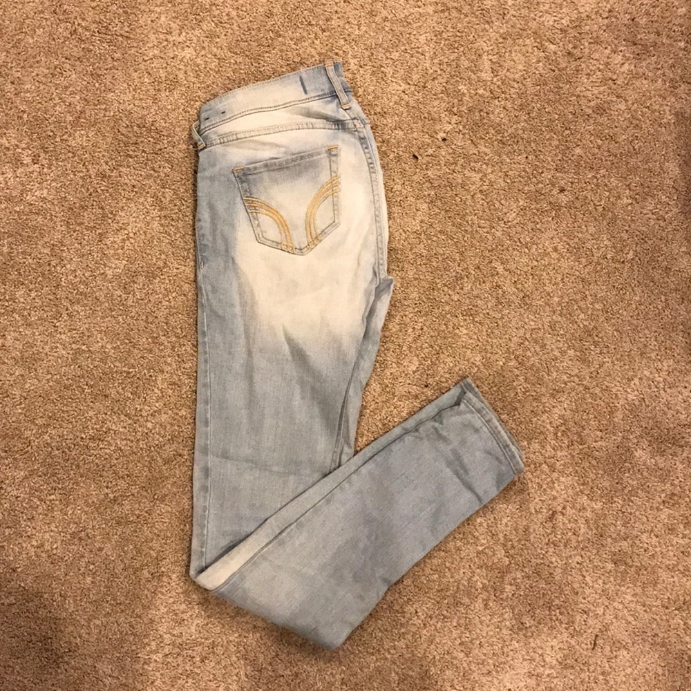 Hollister Super Skinny Light Wash Jeans